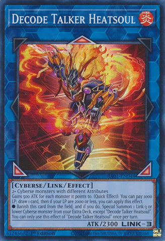 Decode Talker Heatsoul [RA01-SP048] Super Rara