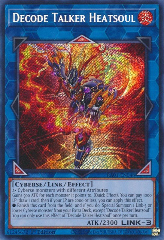 Code Bavard Cœur de Feu [RA01-FR048] Secrète Rare