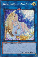 Artémis, la jeune fille de la lune Magistus [RA01-FR049] Secrète Rare Platine