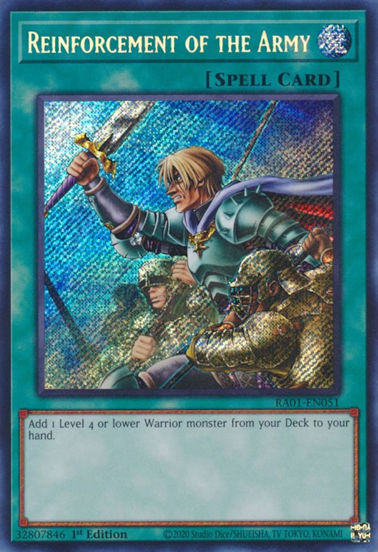Renfort de l'Armée [RA01-FR051] Secrète Rare