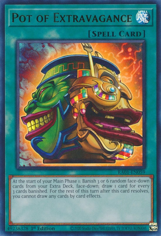 Pot de l'Extravagance [RA01-EN059] Ultra Rare