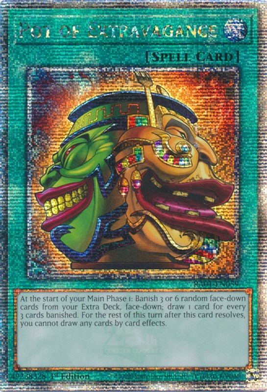 Pot d'Extravagance [RA01-FR059] Quarter Century Secret Rare