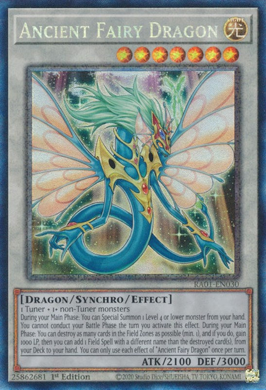 Dragon Féerique Ancien [RA01-FR030] Collector's Rare Prismatique