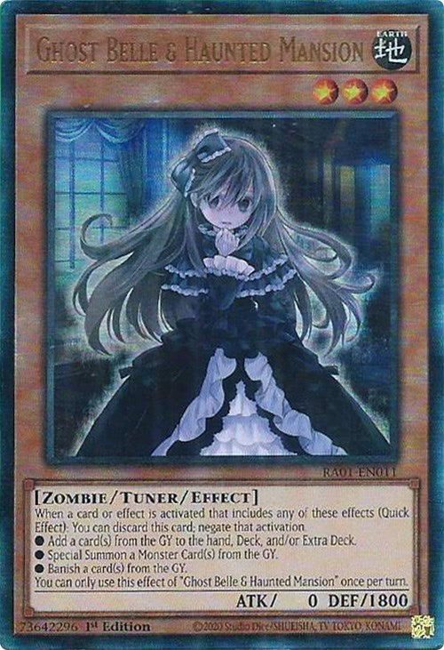 Fantôme Belle & Manoir Hanté [RA01-FR011] Prismatic Ultimate Rare