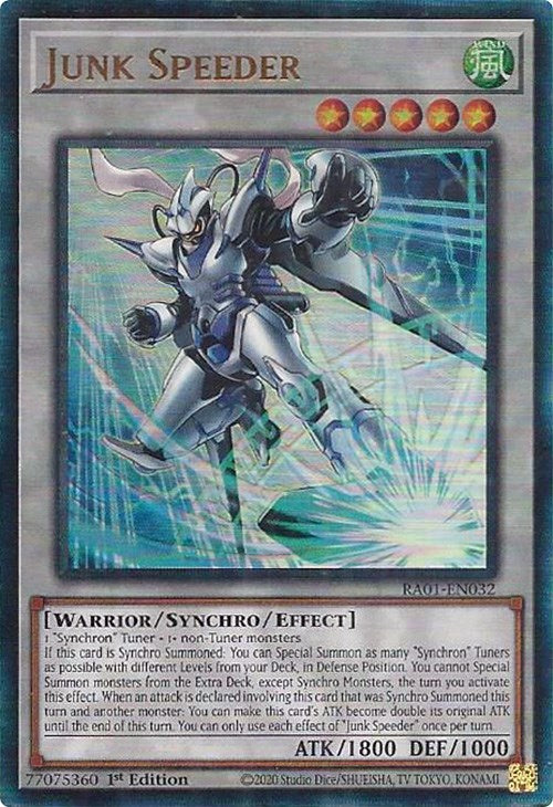Junk Speeder [RA01-FR032] Prismatic Ultimate Rare