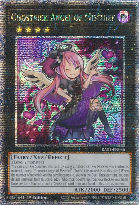 Ange Maléfique Fantôruse [RA01-FR036] Secret Rare du Quart de Siècle