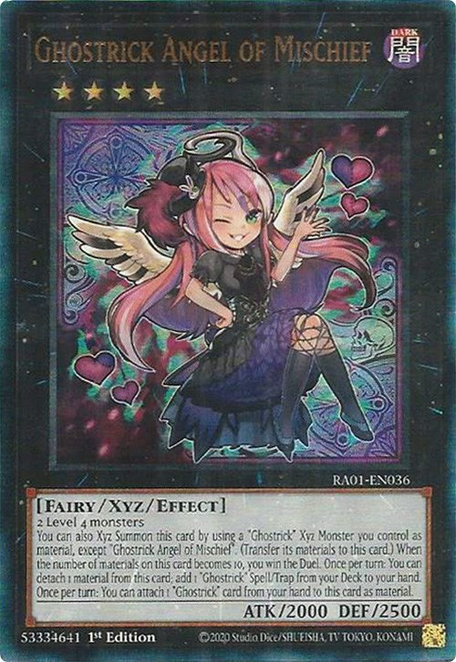 Ange Fantômaske de la Malice [RA01-FR036] Prismatic Ultimate Rare