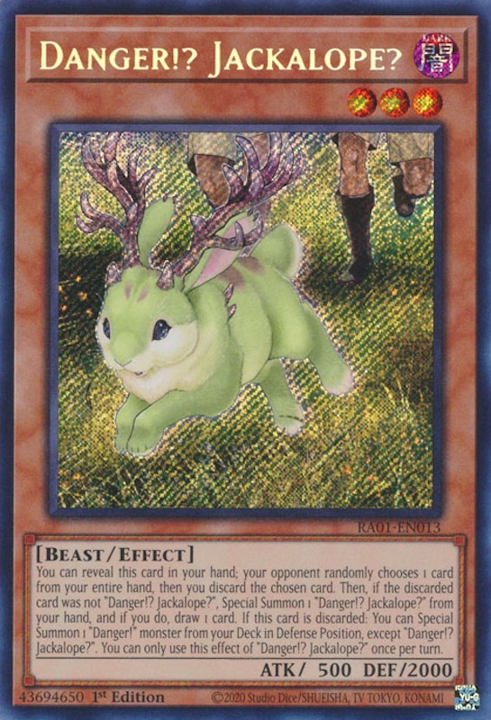 Danger !? Jackalope ? [RA01-FR013] Secrète Rare