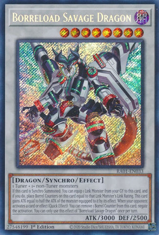 Dragon Chargeborrelle Sauvage [RA01-FR033] Secret Rare