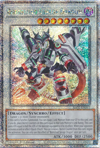Dragon Chargeborrelle Sauvage [RA01-FR033] Quarter Century Secret Rare