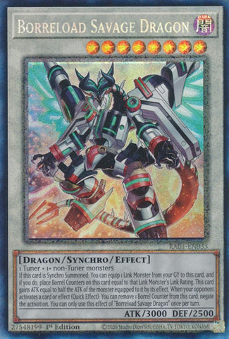 Dragon Sauvage Chargeborrelle [RA01-FR033] Prismatic Collector's Rare