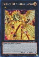 Numéro 100 : Dragon Numeron [RA01-FR039] Secrète Rare Platine