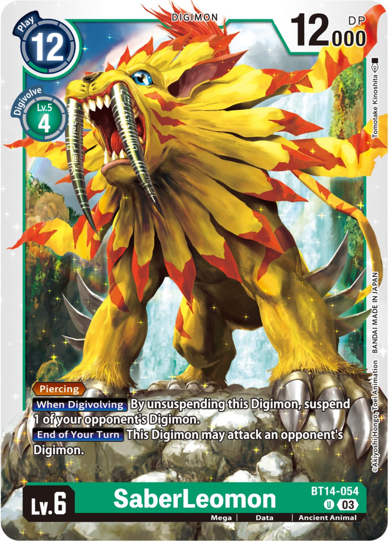 SaberLeomon [BT14-054] [As del Estallido]