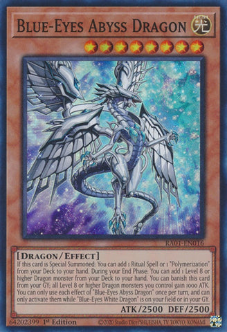 Dragon Abyssal aux Yeux Bleus [RA01-FR016] Super Rare