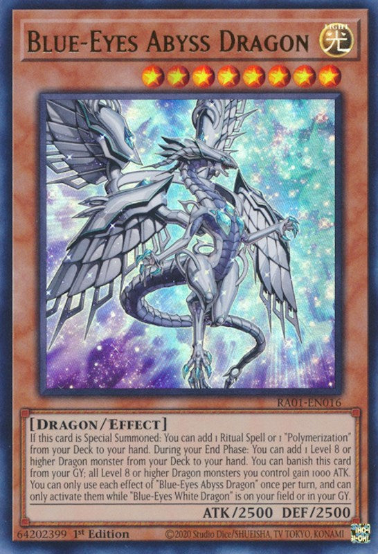 Dragon des Abysses aux Yeux Bleus [RA01-FR016] Ultra Rare
