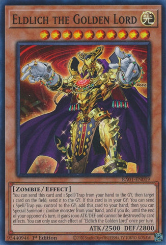 Eldlich le Seigneur Doré [RA01-FR019] Super Rare