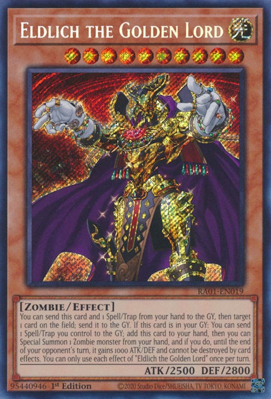 Eldlich le Seigneur doré [RA01-FR019] Secret Rare