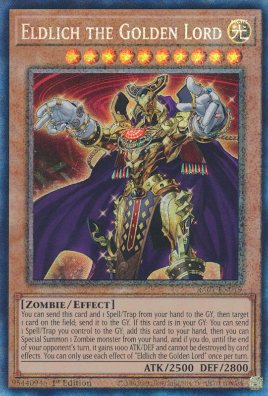 Seigneur Immortel Eldlich [RA01-FR019] Collector's Rare Prismatique