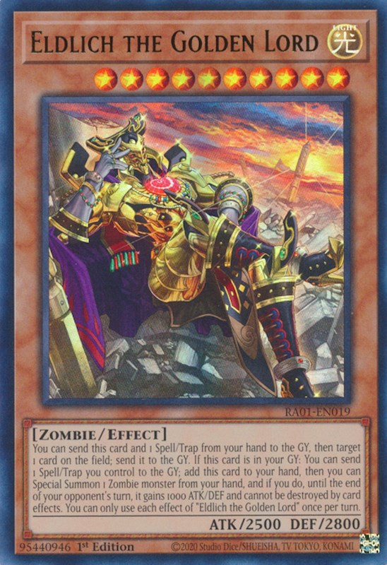 Seigneur Doré Eldlich (Illustration Alternative) [RA01-FR019] Ultra Rare