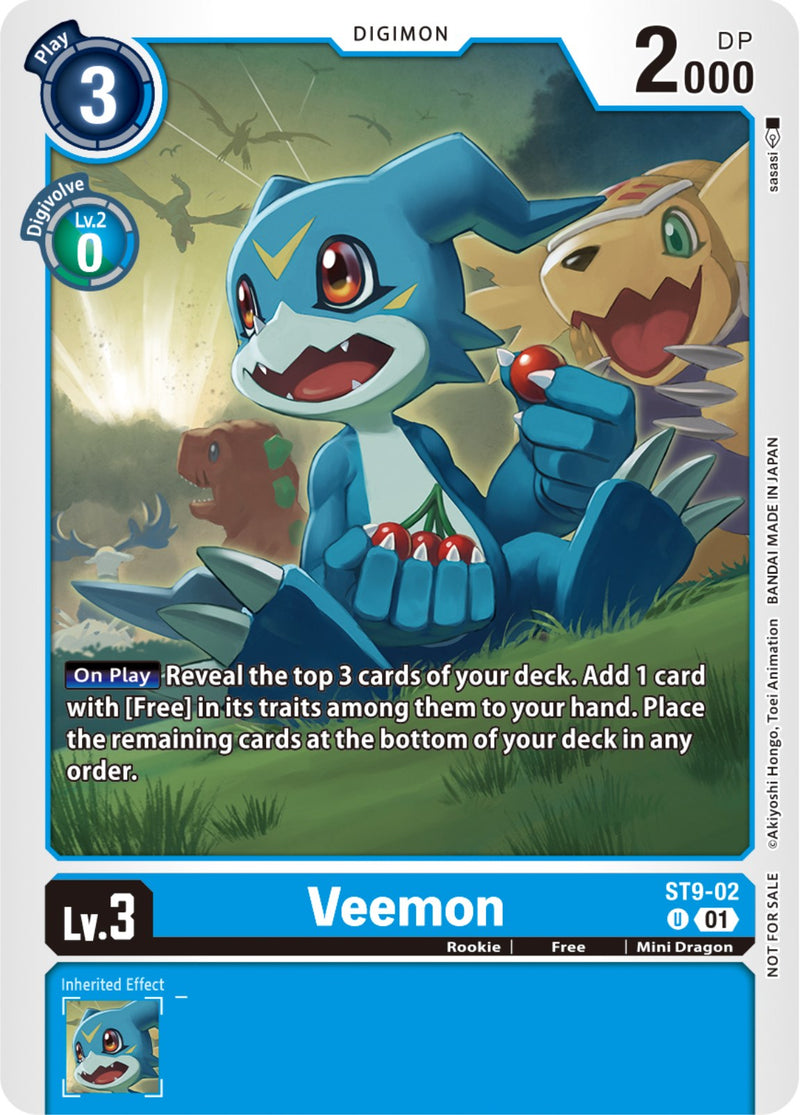 Veemon [ST9-02] (Mazo de demostración NYCC 2023) [Mazo de inicio: Ultimate Ancient Dragon]