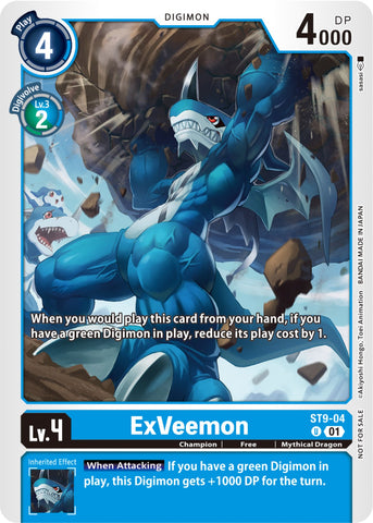 ExVeemon [ST9-04] (Mazo de demostración NYCC 2023) [Mazo de inicio: Dragón Antiguo Definitivo]