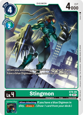 Stingmon [ST9-09] (Mazo de Demostración NYCC 2023) [Mazo de Inicio: Ultimate Ancient Dragon]