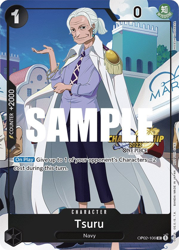 Tsuru (Paquete de evento CS 2023) [Cartas promocionales de One Piece]