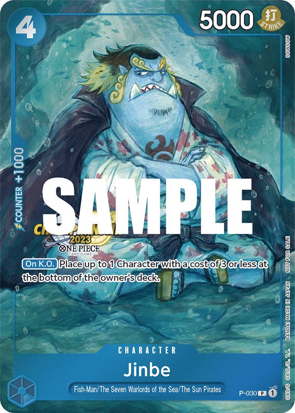 Jinbe (Pack de eventos CS 2023) [Cartas promocionales de One Piece]