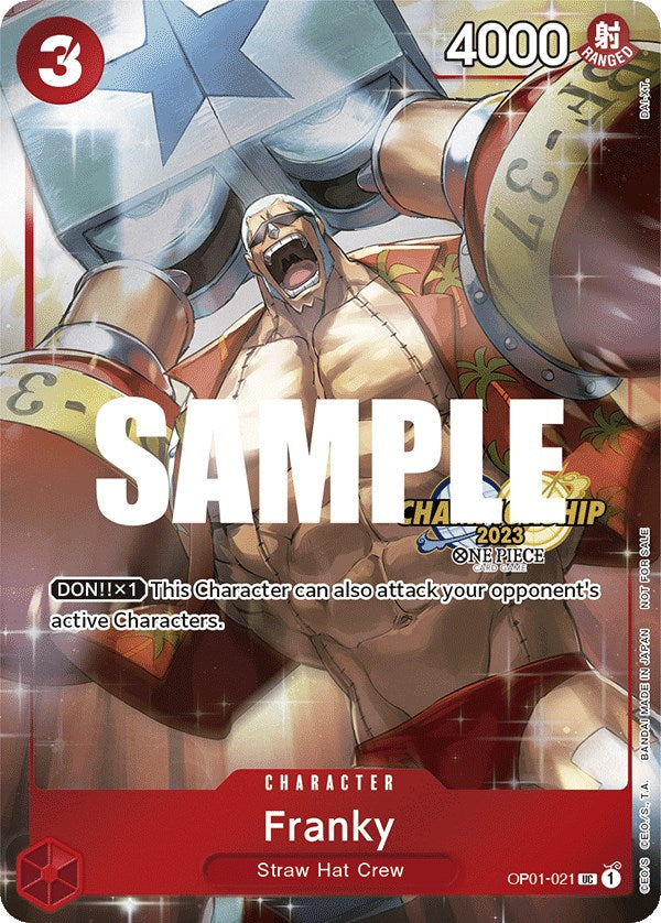 Franky (CS 2023 Celebration Pack) [Cartas promocionales de One Piece]