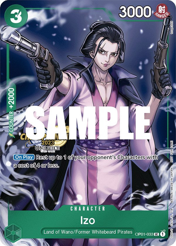 Izo (Paquete de celebración CS 2023) [Cartas promocionales de One Piece]