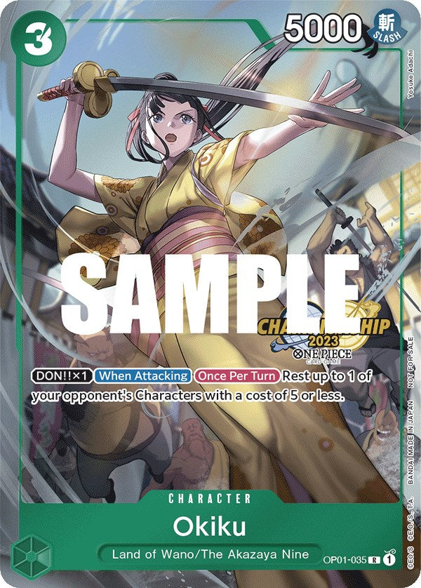 Okiku (CS 2023 Celebration Pack) [Cartas Promocionales de One Piece]