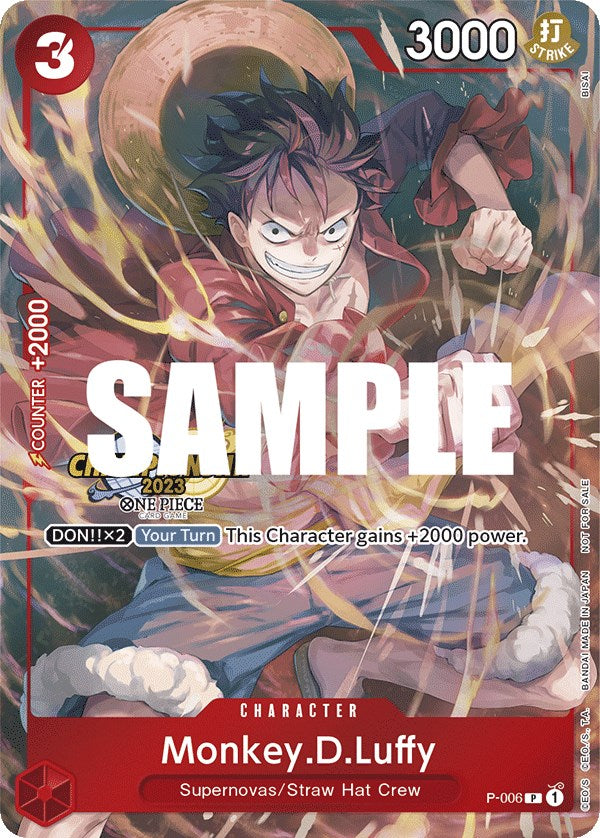 Monkey.D.Luffy (Paquete de Celebración CS 2023) [Cartas Promocionales de One Piece]