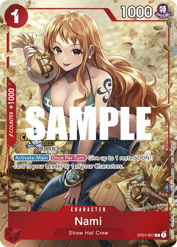 Nami (Paquete de Celebración CS 2023) [Cartas Promocionales de One Piece]