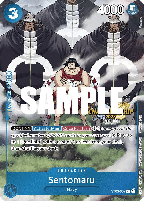 Sentomaru (CS 2023 Celebration Pack) [Cartas Promocionales de One Piece]
