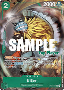 Asesino (Paquete de jugadores Top de CS 2023) [Tarjetas promocionales de One Piece]