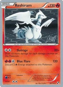 Reshiram (26/114) (Reshiphlosion - Christopher Kan) [Championnats du Monde 2011]