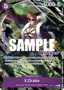X.Drake (CS 2023 Top Players Pack) [Ganador] [Cartas Promocionales de One Piece]
