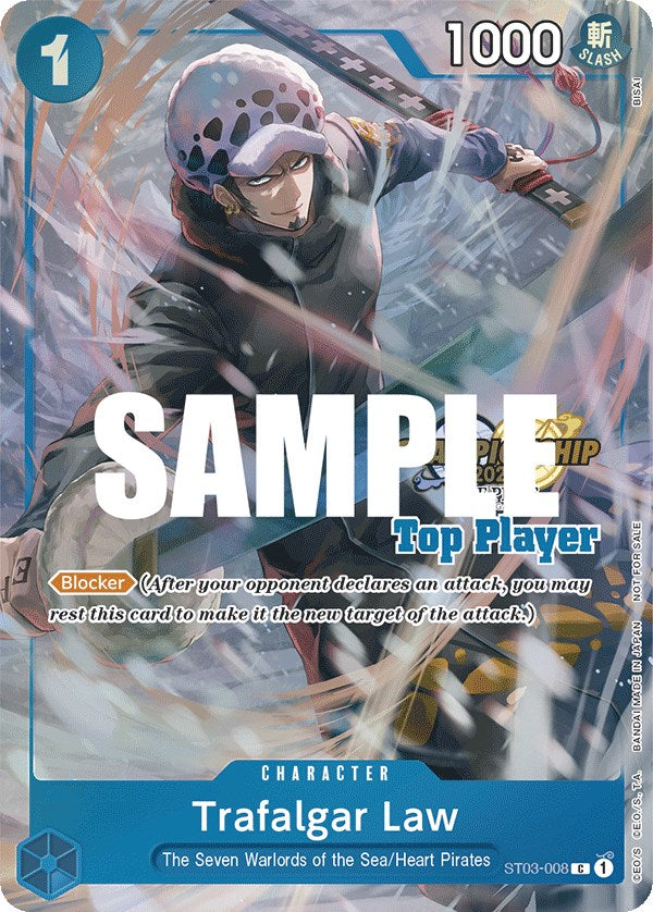 Trafalgar Law (CS 2023 Top Players Pack) [Cartas promocionales de One Piece]