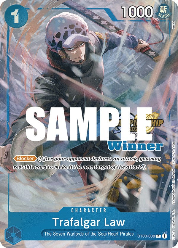 Trafalgar Law (CS 2023 Top Players Pack) [Ganador] [Cartas Promocionales de One Piece]