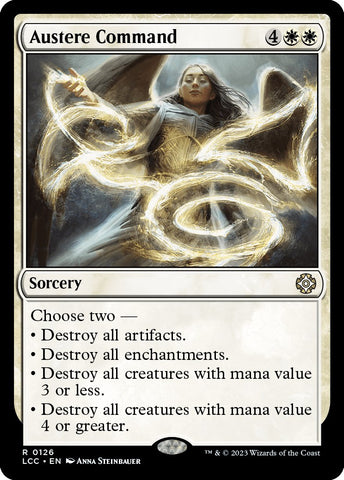 Commandement austère [Les cavernes oubliées d'Ixalan Commander]