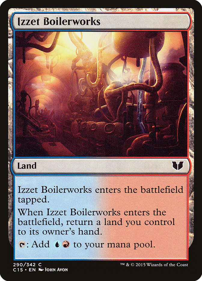Usine de confinement d'Izzet [Commander 2015]