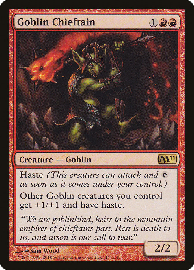 Chef de guerre gobelin [Magic 2011]