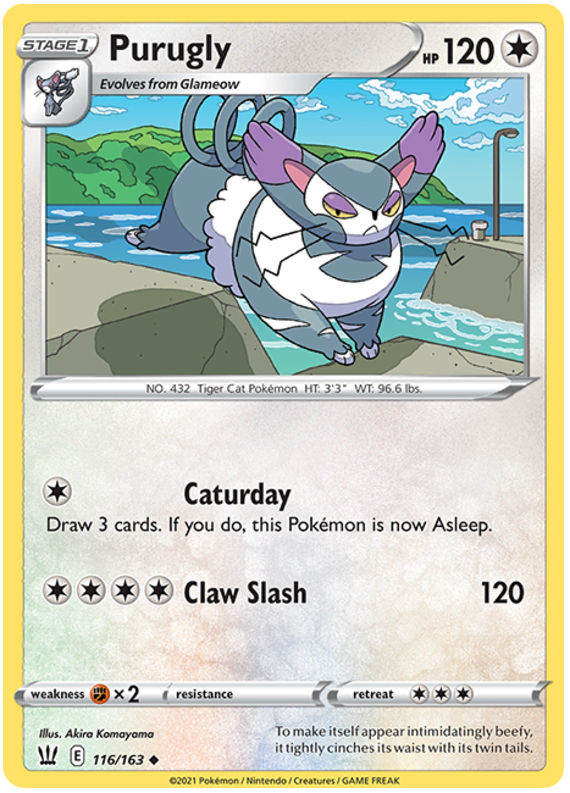 Purugly (116/163) [Espada y Escudo: Estilos de Combate]