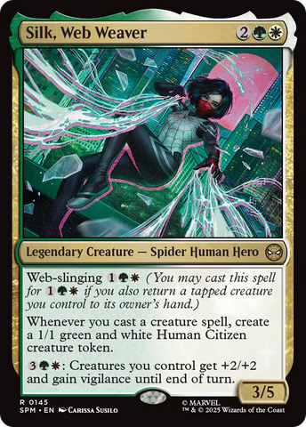 Silk, Tejedora de Telarañas [Marvel's Spider-Man]
