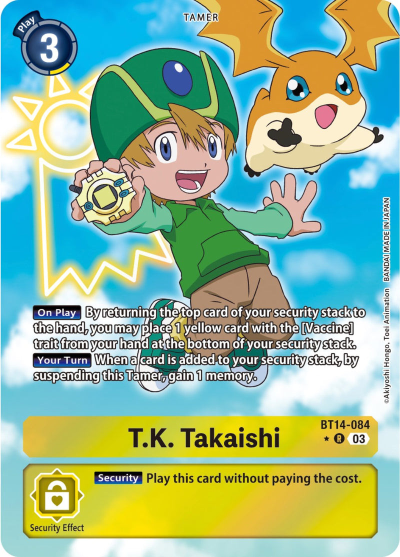 T.K. Takaishi [BT14-084] (Arte alternativo) [As del estallido]