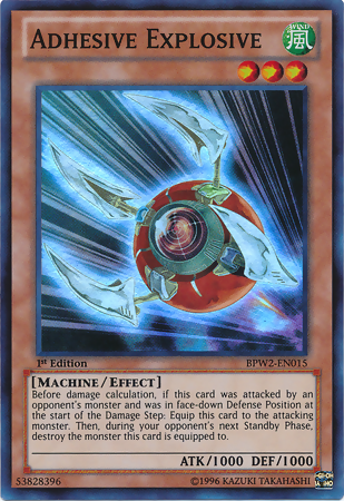 Adhésif explosif [BPW2-FR015] Super Rare