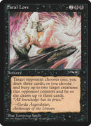 Savoir mortel [Alliances]