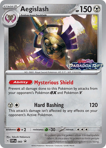 Aegislash (060) [Escarlata y Púrpura: Baraja de Entrenador]