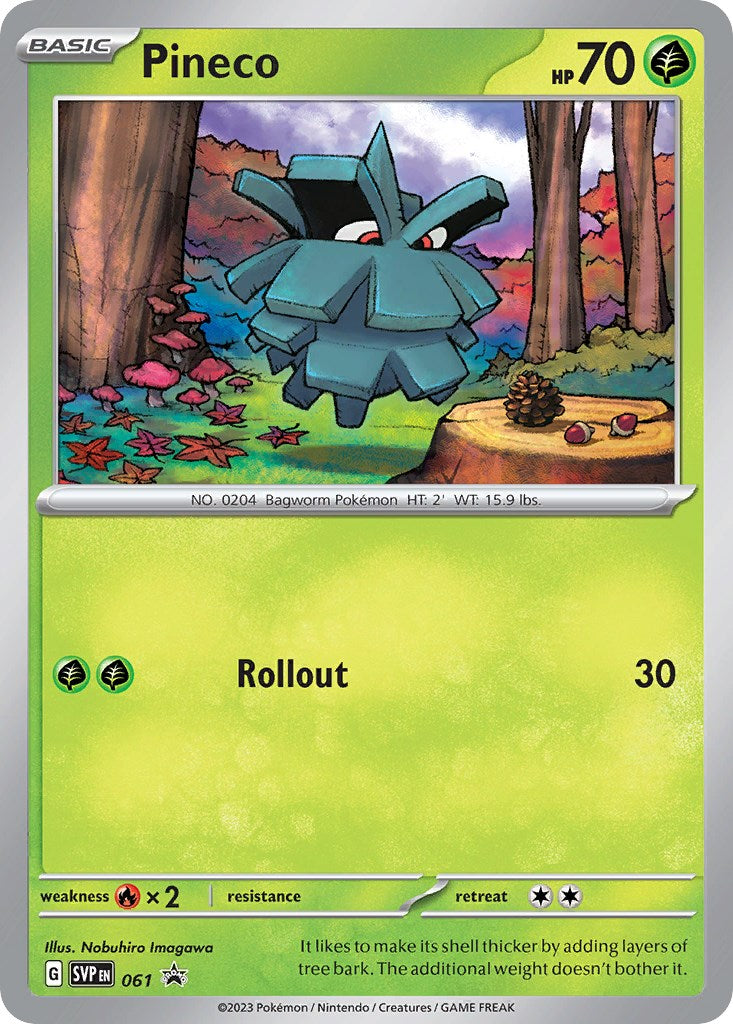 Pineco (061) [Escarlata y Púrpura 151]