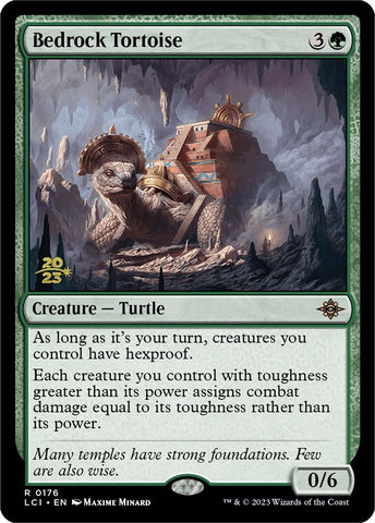 Tortuga de Bedrock [Cartas de prelanzamiento de Las Cavernas Perdidas de Ixalan]
